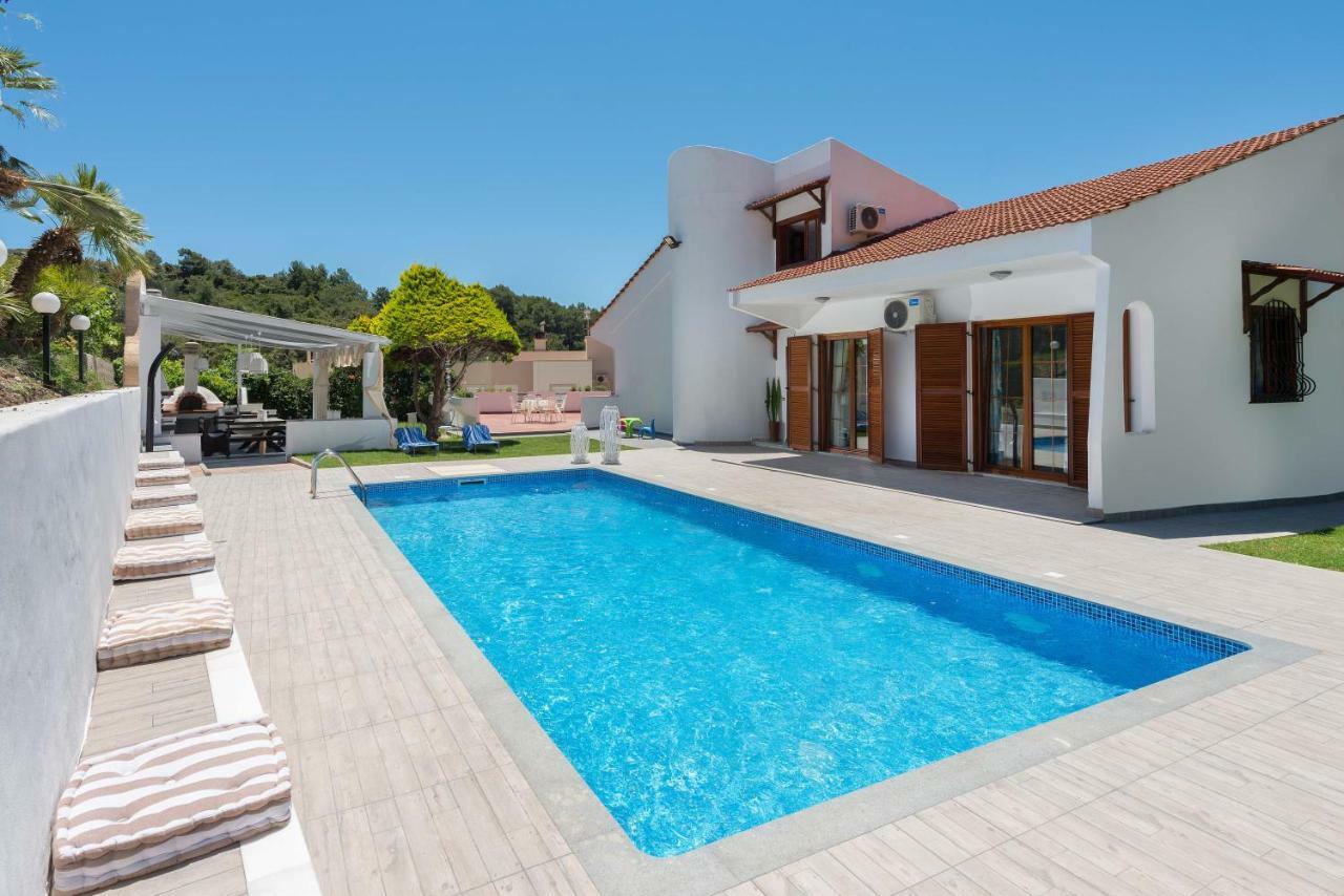 Una Villa Rhodes Ixia  Zewnętrze zdjęcie